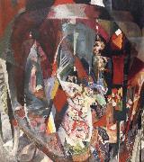 Carles Arthur Beecher Still life with Silver Lustre Vase oil painting